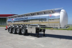 Specialized Tank Semi-Trailer for Corrosive and Caustic Substances SF48
