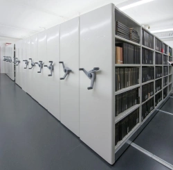 Mobile shelving system KASTEN