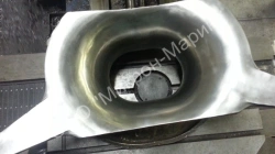 Cast Type III Cleats with Horns for Mooring and Towing Devices