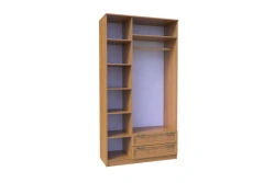 3-Door Storage Cabinet 1200x2100x520 SHK-3/9