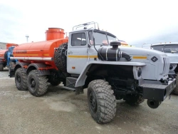 Light Oil Products Transport Tank (UZST01) on Ural 5557-60