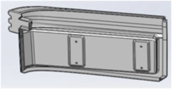 Right Wing for Tram Car, S.31Р-10.10.120-001