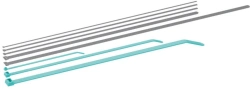Polymer and Metal Cable Ties for Aircraft Electrical Harnesses