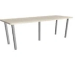 KSS-04 Table with MDF or Plastic Top and Metal Legs