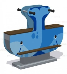 Double Seat Rocking Toy for Kids - Romana 108.53.00-01