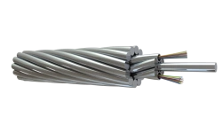 Fiber Optic Cable Integrated into Lightning Protection Wire - OKGT-s
