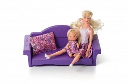 Comfortable Folding Sofa for Dolls up to 30 cm | "Confetti