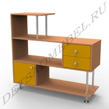 Three-Tier Shelving Unit "Snail" - Model 8.6