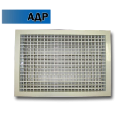 Ventilation Grille with Adjustable Louvers ADR-K 900x250mm 3.4kg