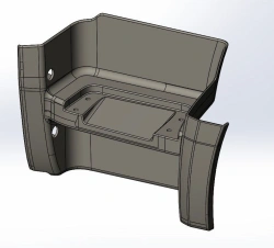Left Side Step Shield for KAMAZ 6595-8405119