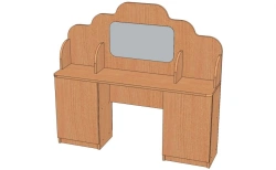 Children's Hairdresser Play Zone Furniture Set "Hairdresser-3" Model IZ-P3