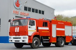 Fire Tanker Vehicle AC-5.0-50, Type 58816T, Modification AC 5.0-50 (53605) on KAMAZ-53605-A5 Chassis