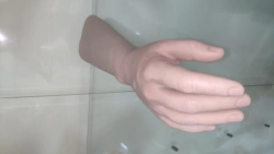 Cosmetic Hand Prosthesis for Partial Hand Amputation - Model XYZ123