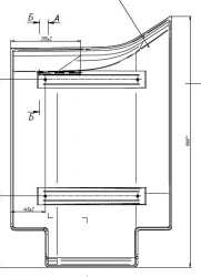 Gangway Panel RTGN.01.7752.90.02.000 for Head Car Mask Kit