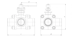 Ball Valve for Welding KSHO DN 32-700 PN 1.6-16 MPa
