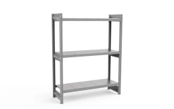 Medium-Load Galvanized Shelving Racks SGR Series (Height 500-5000 mm, Width 500-2500 mm, Depth 250-1200 mm)