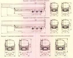 Oval Section Tank Semi-Trailer for Technical Water Transport, Model 946517