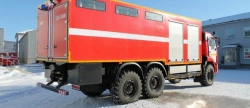 Fire Truck Pump and Hose ANR 100-2.0 (43118) Type 670611 on KAMAZ 43118-50 Chassis