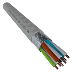 High-Frequency Twisted Pair Cable F/UTP Cat 5e PVC nG(A)-LS 1pr 24 AWG