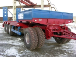 Politrans 84289-0000070 Trailer with Platform and Pneumatic Axle 1204-241002