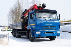 Multi-functional Vehicle with Hydraulic Crane MKMA on KAMAZ 65117 Base 64K06N-UE
