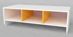 3-Section Shelf "Cosmos" FS-4K001