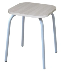 Upholstered Stool with Steel Frame - Model TB014.0