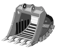 Super Reinforced Rock Bucket RDX-51.17/U55