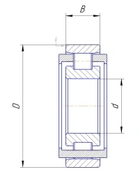 Rolling Bearing 5-272822R5 PM2-ETU 100/1