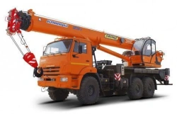 Truck Crane KS-55713-5K-4 with 25 Ton Capacity