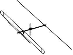 VHF Delta N611 Antenna for TV Signal Reception