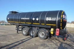 Round Shape Tank Semi-Trailer for Oil Transportation - PPC-3/6-3/12-23-2