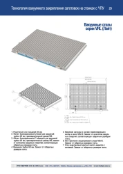 Vacuum Gridded Table for CNC Machining Workholding VRL
