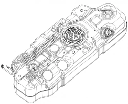 Plastic Fuel Tank for Gazelle Next Truck 1 Benzin A21R23-1101006