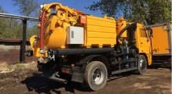 Special Sewage Cleaning Machine DKT-Start 130 (e5) on KAMAZ 43255-G5 Chassis