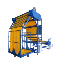 Material Stacking Machine B02 for Efficient Rewinding