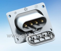 Shielded Connector Plug for Flexible and Stationary Power Wiring - SHCH Model