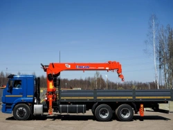Multi-functional Truck with Hydraulic Crane KMA on KAMAZ 65117 Base Model 64K12N-U3