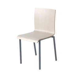Metal Frame Chair with Wooden Seat - SF2 Model