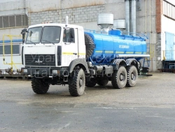 Technical and Food Liquid Transport Tank 6601A3, 6601A4 on Ural Chassis