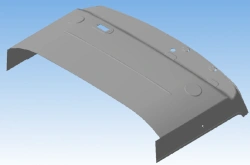 Front Roof Panel for Bus Interior 320412-05-110-001-5702052-01