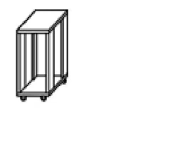 Computer Case Stand for System Units