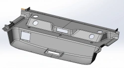 Front Ceiling Panel for Tractor Cabin 210.11.16.01.031
