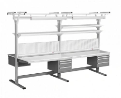 Industrial Furniture, ESD Series "Alliance", Viking: AL-O/D, Additional Island Workspace