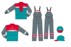 Men's Protective Suit (Jacket & Pants) for Industrial Use