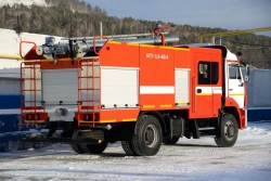 Foam Firefighting Vehicle APT (3.0-5.0)-40/4 Model 58816T on KAMAZ-53605-A5 Chassis
