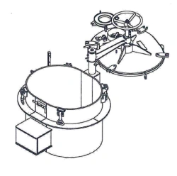 Cargo Tank Hatch for Marine Equipment - Waterproof Design