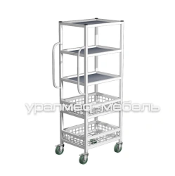 Medical Transport Trolley TMK-4 for Linen and Supplies