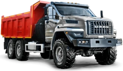 Ural 55571-5121-72 Dump Truck for Bulk Cargo Transport