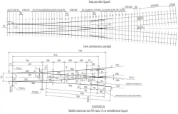 Symmetrical Switch Type R65 Model 1/6 for Concrete Beams